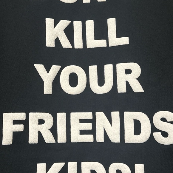 REVENGE 'DON'T KILL YOUR FRIENDS KIDS' BLACK HOODIE XXXTENTACION XL 2024 IN HAND - Picture 8 of 10